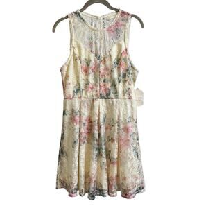 Altar'd State Lace Floral Dress NWT Girls Large- See Measurements